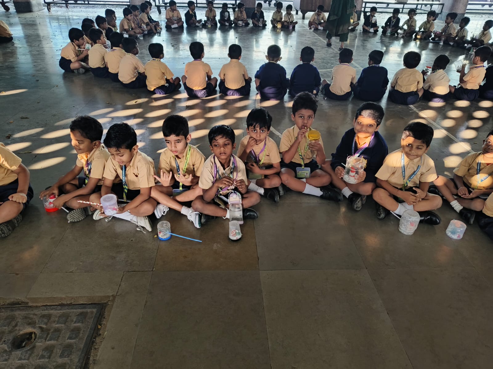 Sr. KG Blowing magic Experiment – 8th December 2025.